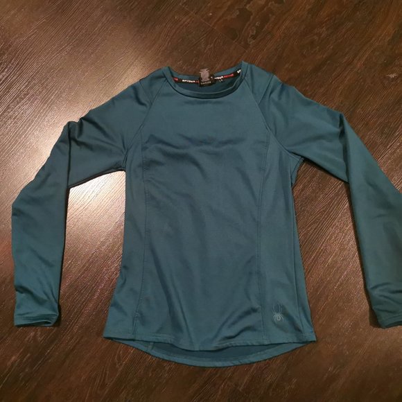 Spyder Women’s Brushed Crew Neck Top S - Picture 2 of 6